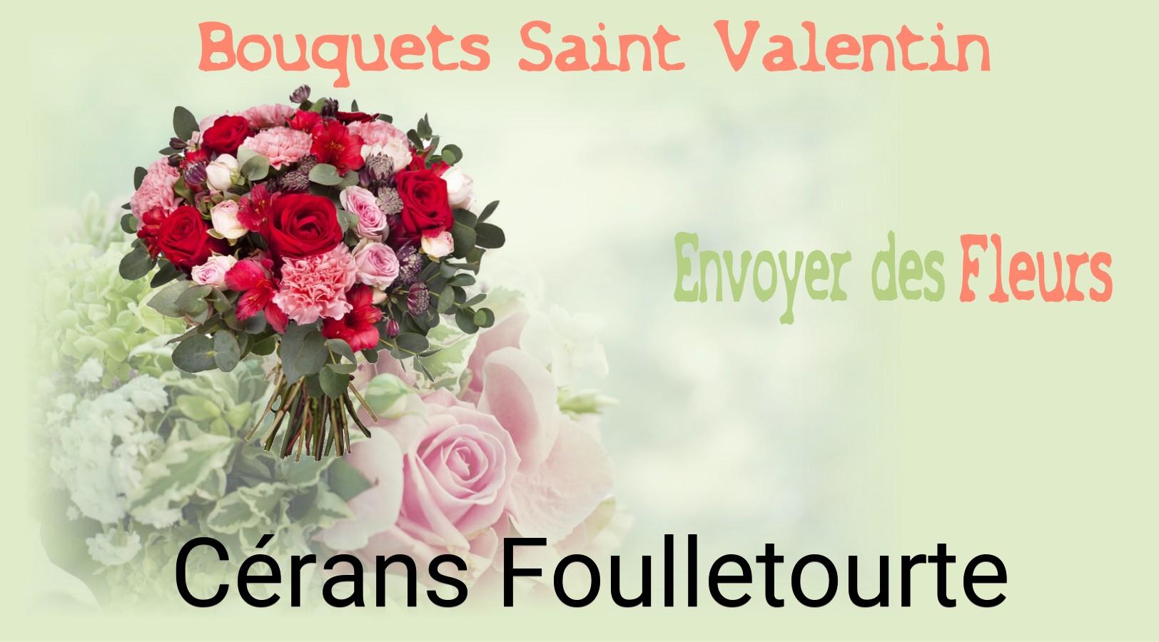 Roses de Saint-Valentin livrées à Cérans-Foulletourte
